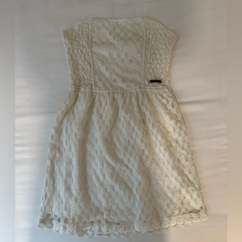 Lace Mini Dress - Size S